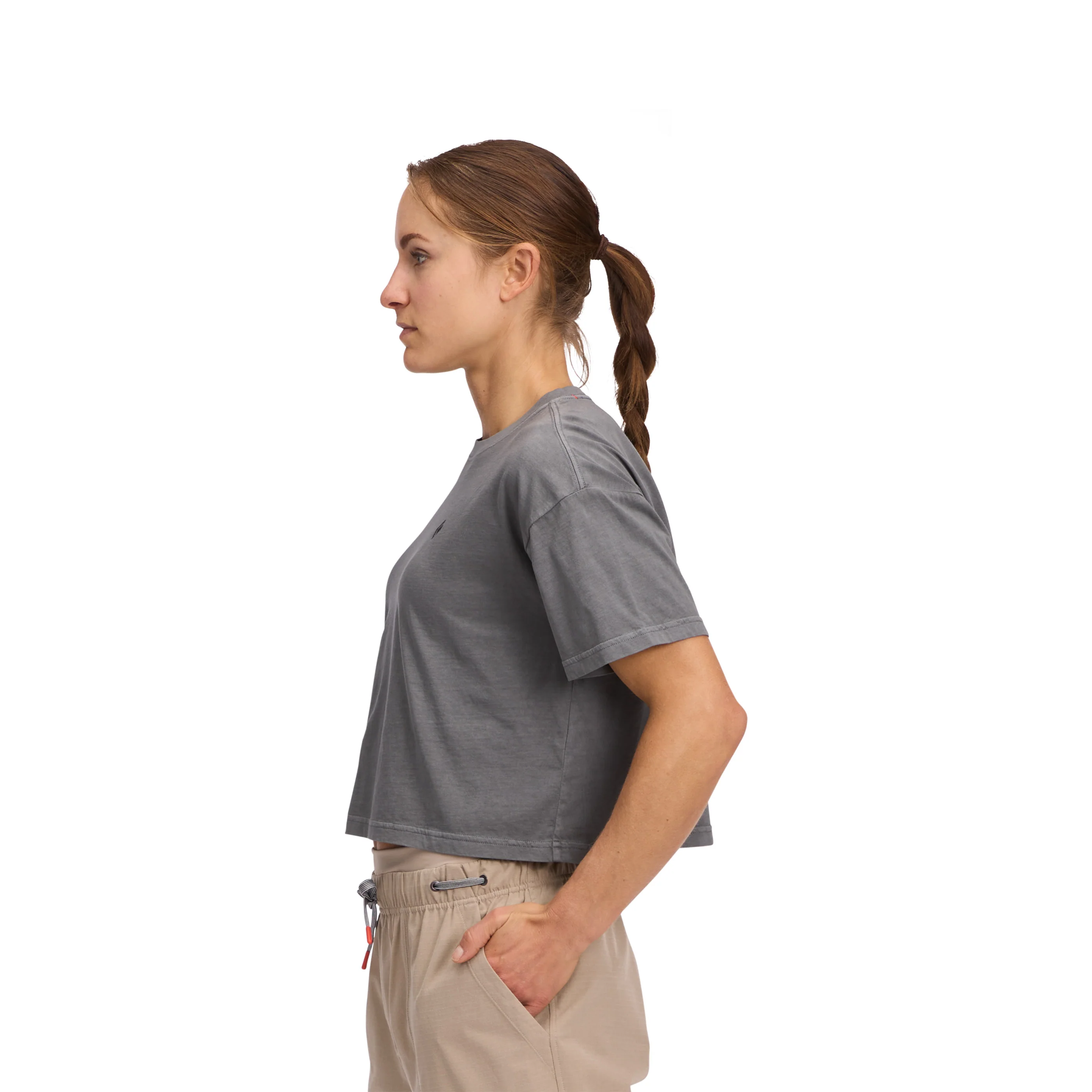 Women's Diamond Crop Short Sleeve Tee 2nds